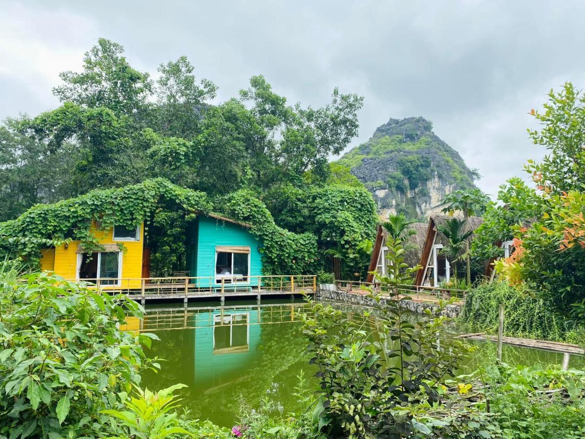 Hotel Trang An Lamia Bungalow Ninh Binh Esterno foto